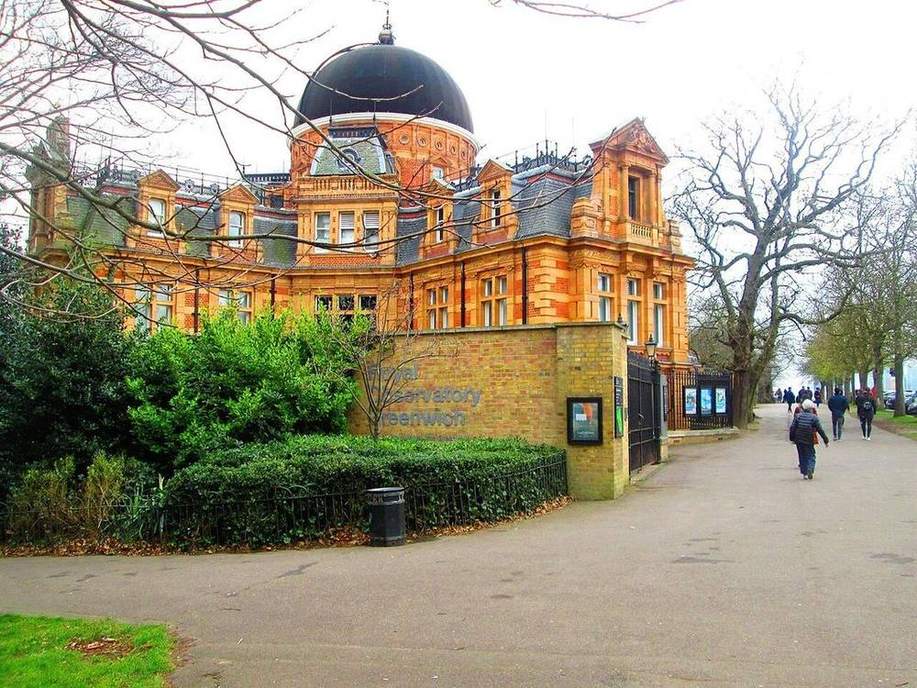 The Royal Observatory at Greenwich — a political line on a spinning sphere.