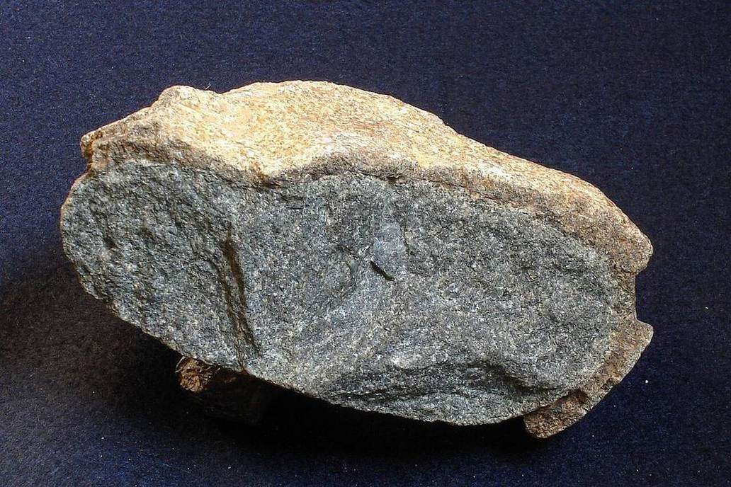 Spheroidal weathering of granite.