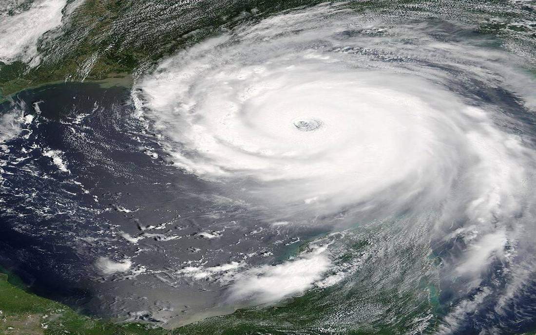 Field photograph or official scientific figure for teaching cyclone anticyclone.