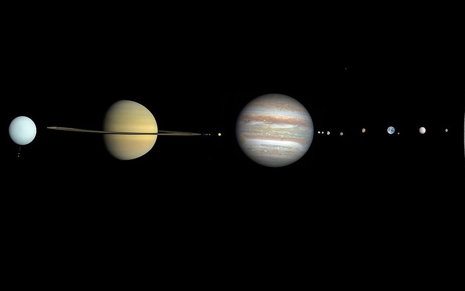 true scale in the solar-system lab — a TERMS crop, not the glossary plate and not the lab cover.