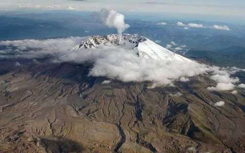 Stratovolcano in the volcanoes lab — a TERMS crop, not the glossary plate and not the lab cover.